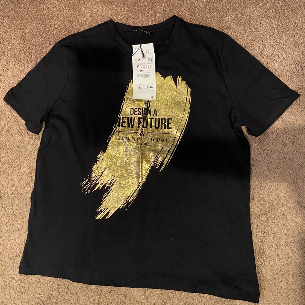 Black Zara tshirt